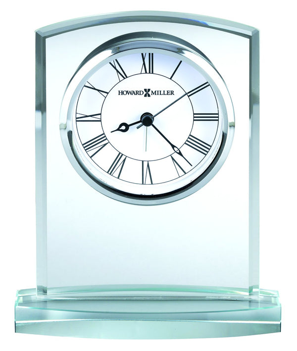 Hekman Furniture 645824 Elegant Crystal Table Clock With Quartz Movement – Timeless Beauty For Any Space  Talbot Tabletop Clock 645824