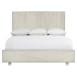 Bernhardt Bernhardt Alvarez King Panel Bed With Nickel Cast Aluminum Accents, Natural Wood Grain, Elevated Modern Design K1600