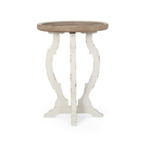 Christopher Knight Home® - Noble House - Purdin French Country Accent Table with Round Top