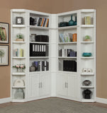 Parker House Catalina 32 In. Open Top Bookcase Cottage White Poplar Solids / Birch Veneers CAT#430