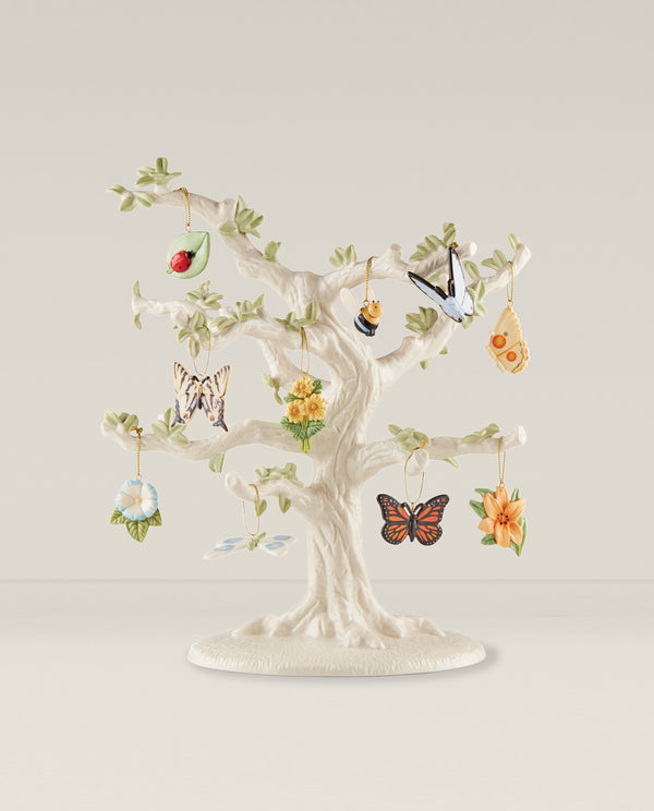Lenox Butterfly Meadow 10-Piece Ornament Set Multi, NO COLOR PORCELAIN 894959