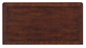Hooker Furniture Charleston Maraschino Cherry Three-Drawer Nightstand With Walnut Inlay, Usb Charging & Self-Closing Drawers 6750-90116-85