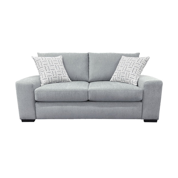 Porter Designs Clayton Modern Upholstered Loveseat – Chic Comfort For Stylish Living Rooms And Cozy Nights Teal Fabric 01-207-02-4346