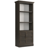 Parker House Shoreham - Medium Roast 35 In. Door Bookcase Medium Roast Acacia Solids / Birch Veneers SHO#435-MDR