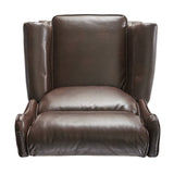 Christopher Knight Home® Noble House 35.43" Wide Faux Leather Manual Wing Chair Recliner