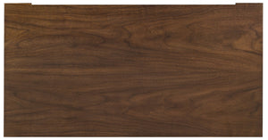 Hooker Furniture Archives Three-Drawer Nightstand With Cedar-Lined Drawer, Integrated Charging & Satin Brass Accents 6123-90217-89