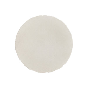 Bernhardt Bernhardt Antibes Accent Table — Sculptural Pumice Grc Side Table, Ribbed Edge, Rustic Modern Statement (18"X18"X24") 350115