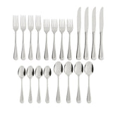 Lenox Oneida Satin Sand Dune 20 Piece Everyday Flatware Set, Service for 4 Metallic, STAINLESS METAL 2641020CL20