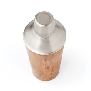 Lenox Cambridge 20 Oz Stainless Steel Wood Cocktail Shaker NO COLOR METAL EP100BLKPTCB2D