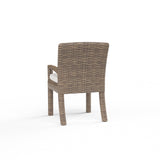 Havana Armless Dining Chair in Canvas Skyline w/ Self Welt SW1701-1A-14091 Sunset West