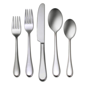 Lenox Oneida Icarus 45 Piece Everyday Flatware Set, Service for 8 Metallic, STAINLESS METAL T351045AL20