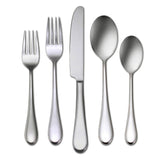 Oneida Icarus 45-Piece Stainless Steel Flatware Set, Service for 8, Mirror Finish