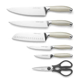 Lenox Oneida Preferred 7 Piece Stainless Steel Cutlery Set Metallic, STAINLESS MULTI 55272L20