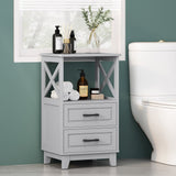 Christopher Knight Home® - Noble House - Chellis Modern Bathroom Storage Cabinet with Drawers