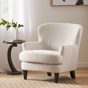English Elm Christopher Knight Home® - Club Chair: Contemporary Boucle Design With Flared Arms, Tapered Legs & Cozy Comfort For Any Space 74115.00ALM
