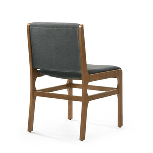 English Elm Christopher Knight Home® - DINING Chair Upholstered Rubberwood Frame Modern Contemporary Design Comfortable Seating Set Dark Gray 73421.00DGRY