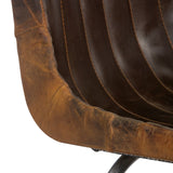 Park Hill Industrial Leather Desk Chair EFS06050