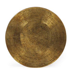 English Elm Christopher Knight Home® - Drum Coppery Hammered Coffee Table – Handcrafted Aluminum Drum Design, Rust-Resistant, 32x31x14 71269.00