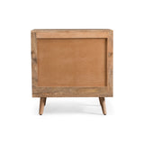 Christopher Knight Home® - Noble House - Latona Mid-Century Modern Handcrafted Mango Wood 3 Drawer Chest, Natural