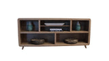 Parker House Escape 72 In. Open Multi-Purpose Console Glazed Natural Oak Rubberwood Solids / Birch Veneers ESC#72OC