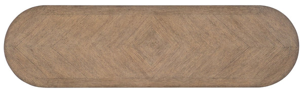 Hooker Furniture Melange Two-Tone Arbor Credenza With Soft-Close Doors, Adjustable Shelf, Oak Veneer Rustic Charm 628-85679-80