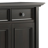 Amherst Entryway Storage Cabinet Hickory Brown B136P158351 Hearth and Haven