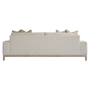 Bernhardt Hadley Fabric Sofa White,Cream Fabric P6287A