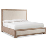 Aventura King Upholstered Panel Bed