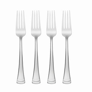 Lenox Portola Salad Forks, Set of 4 Metallic, STAINLESS METAL 894753