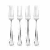 Portola Elegant 18/10 Stainless Steel Salad Forks, Set of 4 - Dishwasher Safe