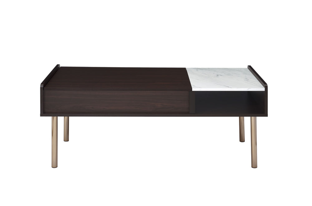 English Elm Steve Silver - Carrie Lift-Top Coffee Table - Stylish Brown Centerpiece With Versatile Storage & Modern Design B081P157739-GIGA