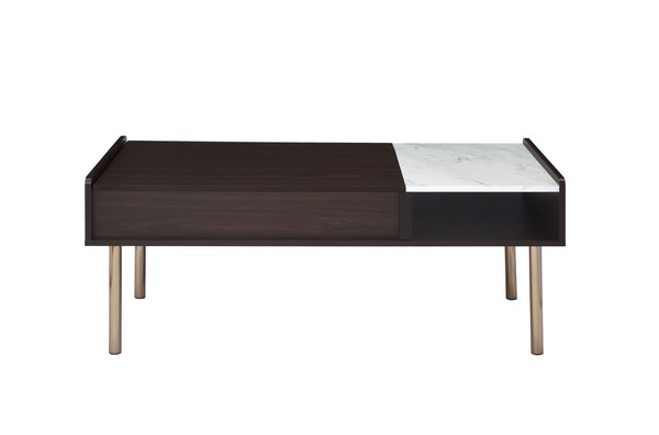 English Elm Steve Silver - Carrie Lift-Top Coffee Table - Stylish Brown Centerpiece With Versatile Storage & Modern Design B081P157739-GIGA