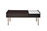 Steve Silver Carrie Coffee Table with Lift-Top - Brown Marble Finish