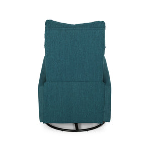 English Elm Christopher Knight Home® - Recliner Swivel Rocker with Glider Function, Push-Back Reclining Chair for Living Room & Nursery Teal 65354.00T