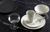 Lenox Oneida Ridge White 12 Piece Dinnerware Set White, WHITE STONEWARE 895939