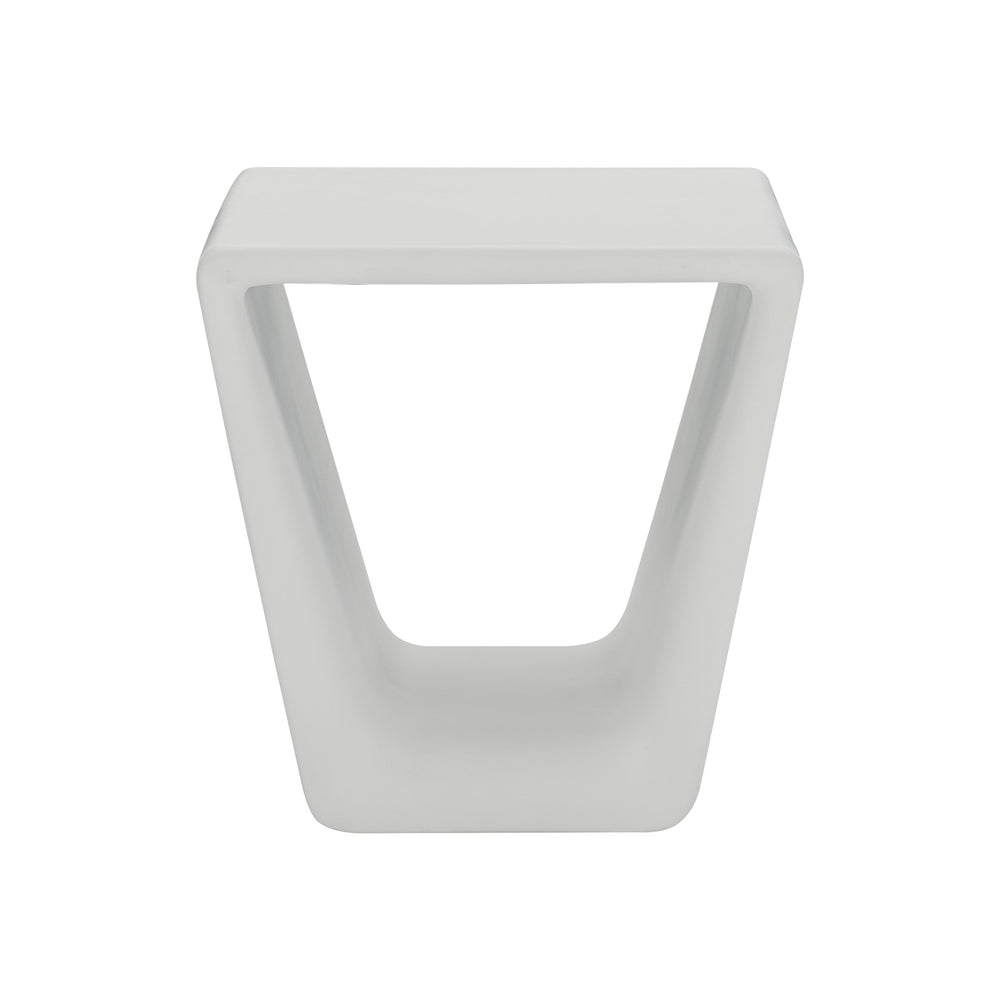 Bernhardt Bernhardt Hyannis Outdoor Accent Table — Sculptural Bone Concrete Side Table, Weather‑Resistant Design X02107