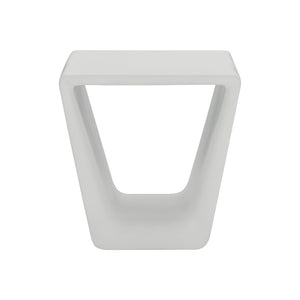 Bernhardt Bernhardt Hyannis Outdoor Accent Table — Sculptural Bone Concrete Side Table, Weather‑Resistant Design X02107