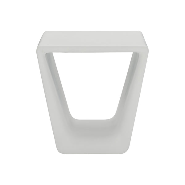 Bernhardt Bernhardt Hyannis Outdoor Accent Table — Sculptural Bone Concrete Side Table, Weather‑Resistant Design X02107