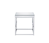 Steve Silver Evelyn Mirror Top End Table EV300E