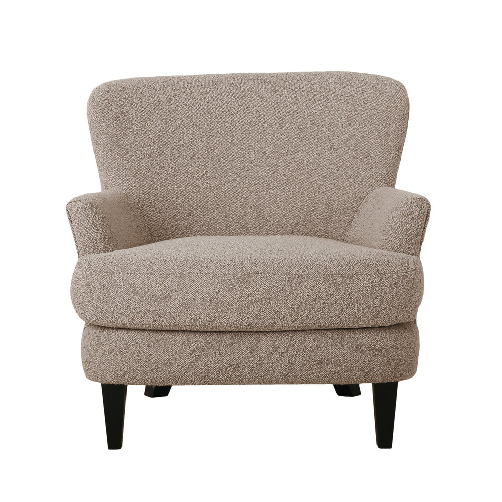 English Elm Christopher Knight Home® - Club Chair - Elegant Boucle Upholstered Seating With Flared Arms & Tapered Legs For Modern Comfort 74115.00STN