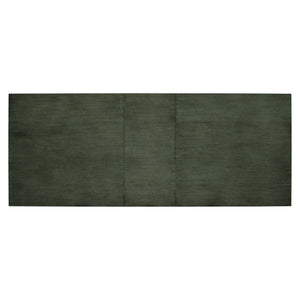 Bernhardt Bernhardt Linea Dining Table Cerused Charcoal Oak Veneer W/ Cast-Aluminum Trim & 20" Leaf Extension K1097