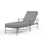 Provence Chaise Lounge in Canvas Granite w/ Self Welt SW3201-9-5402 Sunset West