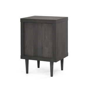 English Elm Christopher Knight Home® - 1-Drawer Nightstand With Faux-Wood Finish: Compact Storage For Modern Bedrooms & Apartments 72036.00GRY