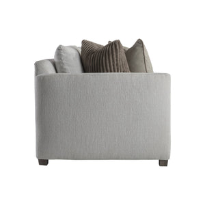 Bernhardt Bernhardt Rory Sofa In Portobello Fabric — Deep Feather-Down Cushions, Angled Panels, Made-To-Order P7857A