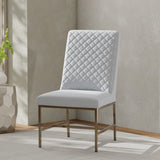 Parker House Diamond - Elise Natural Dining Chair - Set of 2 Elise Natural 100% Polyester DDIA#DRC-ELLN