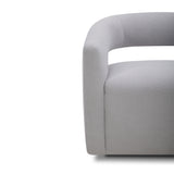Parker House Parker Living Orbit - Dame Dove Open Back Accent Chair Dame Dove 100% Polyester SORB#912-DMDV