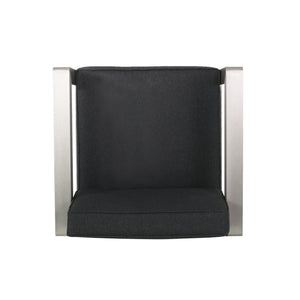 English Elm Christopher Knight Home® - AVIARA Aluminum Club Chair with Deep Seating and Low-Profile Design, Durable 400 lb Capacity, Compact Silver 64077.00SC