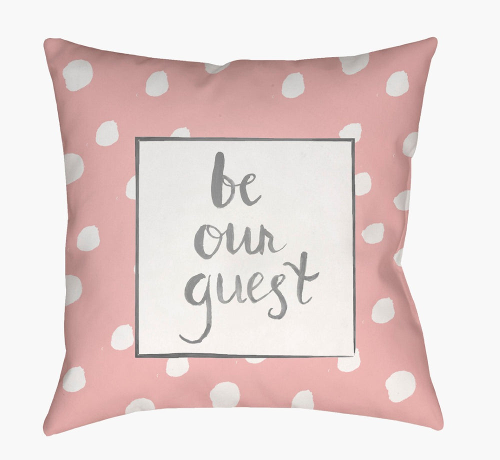 Livabliss Be Our Guest Woven Polyester Accent Pillow Geometric Texture for Sofa or Bed QTE001-2020