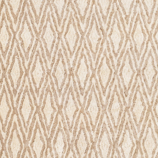 Surya Quartz Qtz-5013 3' X 5' Hand Tufted Viscose Rug - Modern Low Pile Design For Elegant Home Decor Brown Viscose Qtz5013-35