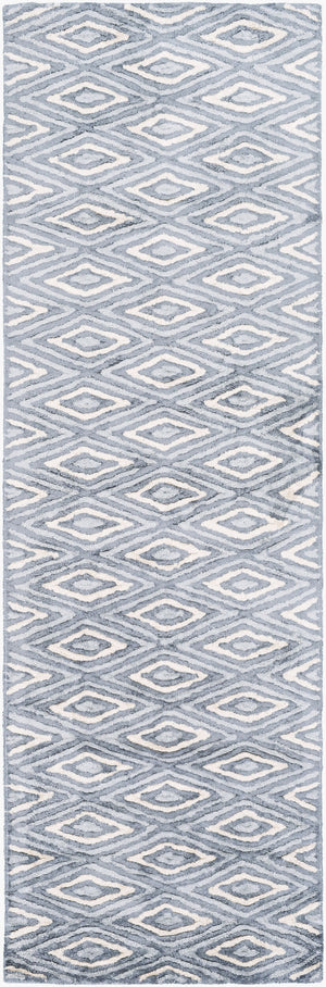 Surya Quartz Qtz-5013 3' X 5' Hand Tufted Viscose Rug - Modern Low Pile Design For Elegant Home Decor Beige Viscose Qtz5015-268